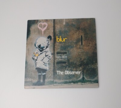 Blur Exclusive 5 Track CD for The Observer - 2003 CD - Cardboard Sleeve Banksy