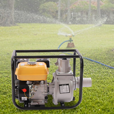 #ad #ad 7.5 HP 4 Stroke 3quot; Gas Water Pump Semi Trash Water Pump Transfer Pump Irrigation $209.70