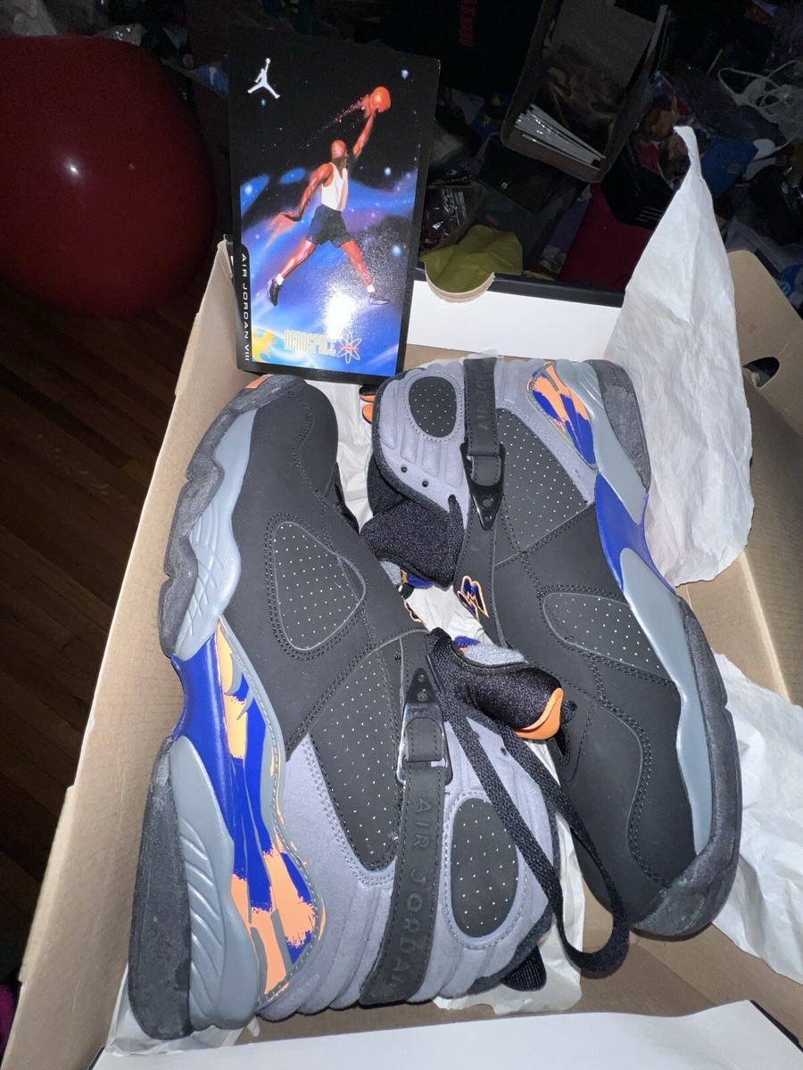 Nike Air Jordan 8 Retro Phoenix Suns. Sz.13 Deadstock New