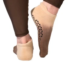 Ombre Low Rise Grip Socks for Women - Non Slip Socks - Perfect for Yoga