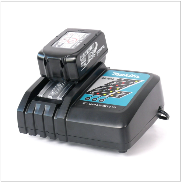 Makita Power Source Kit 18V Mit 1X BL1830B Akku 3,0Ah + DC18RC LadegeräT-image