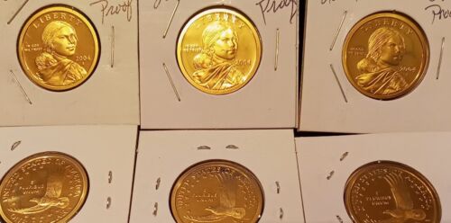 2004 S GEM Proof One Native Dollar Sacagawea America Soaring Eagle Sweet Babes - Picture 6 of 6