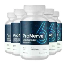 5-Pack ProNerve 6 to Support Nerve Functions & Relief Pro Nerve 6 (300 Capsules)
