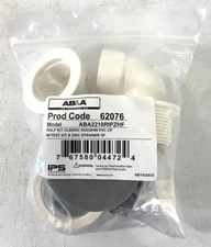 AB&A 62076 Waste and Overflow Rough-In Half Kit PVC ABA2218RIPZHF