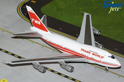 TWA Boeing 747SP N58201 Gemini Jets G2TWA1159 Scale 1:200 IN STOCK