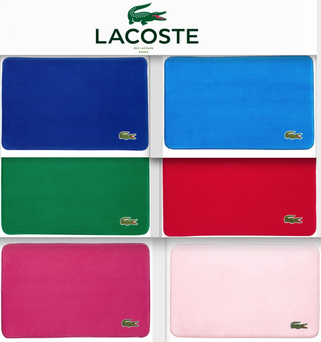 Lacoste bath rug deals