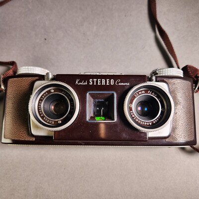 ★Kodak Stereo Camera コダックステレオカメラ35mmF3.5 コダックステレオカメラ (KODAK Stereo Camera) | Camera Museum