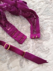 Agent Provocateur Knickers Love Orchid Suspender Garter Belt Size 3 NEW