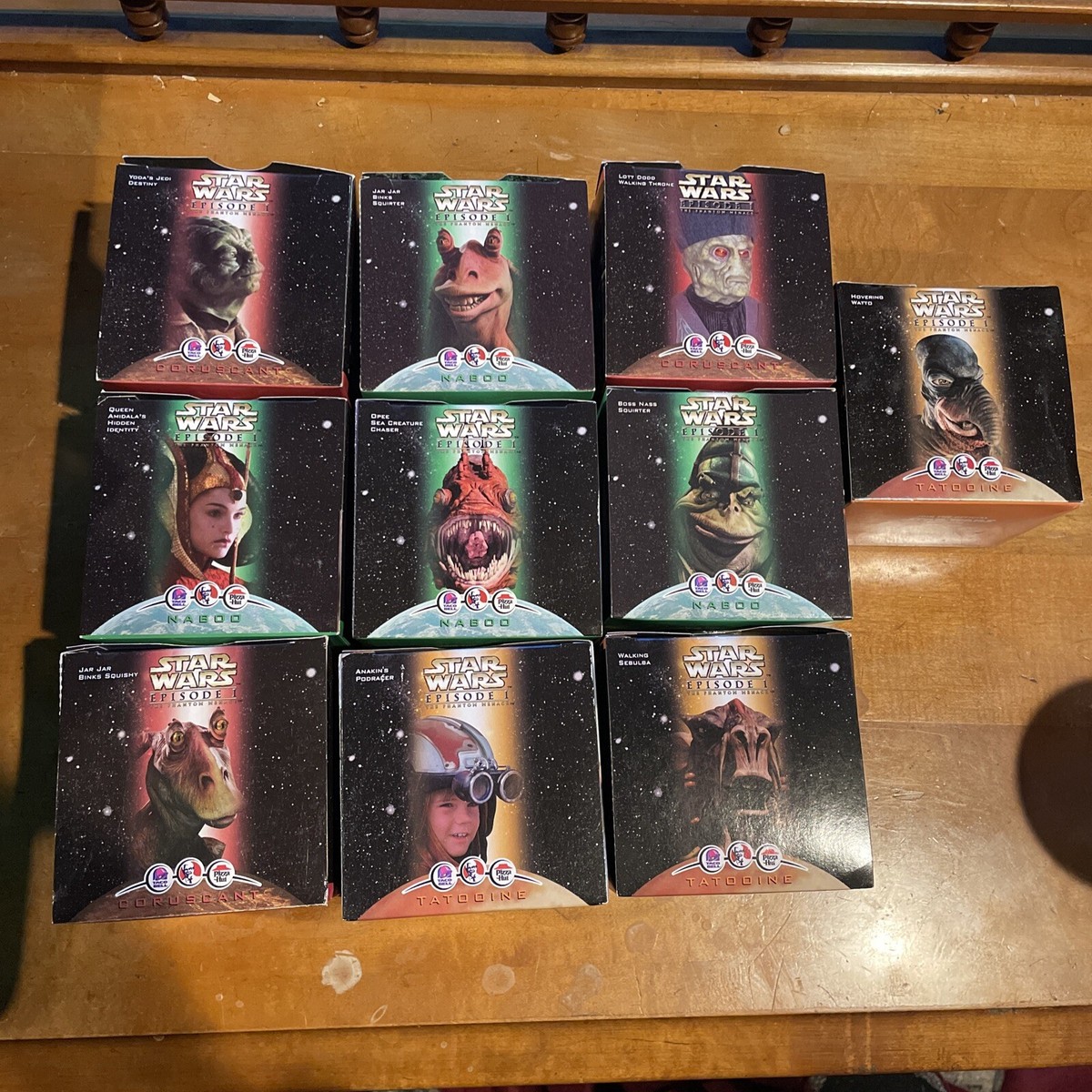 1999 Star Wars Episode 1 Phantom Menace Taco Bell KFC Pizza Hut