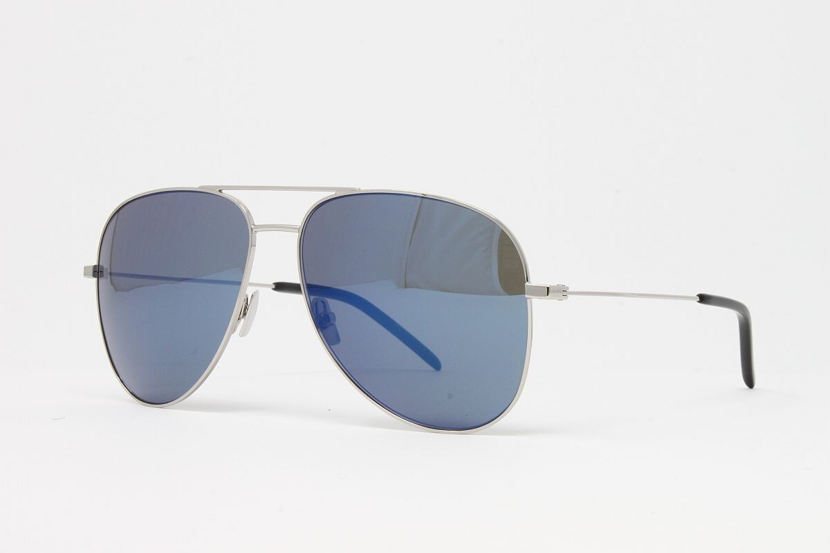Saint Laurent Sunglasses Unisex Aviator Classic 11 032  display picture 3