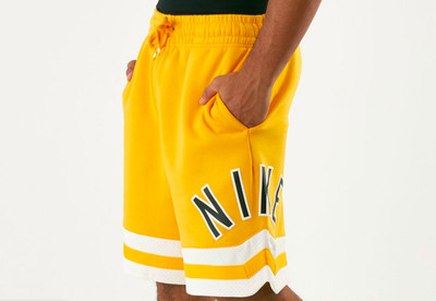 yellow nike shorts mens