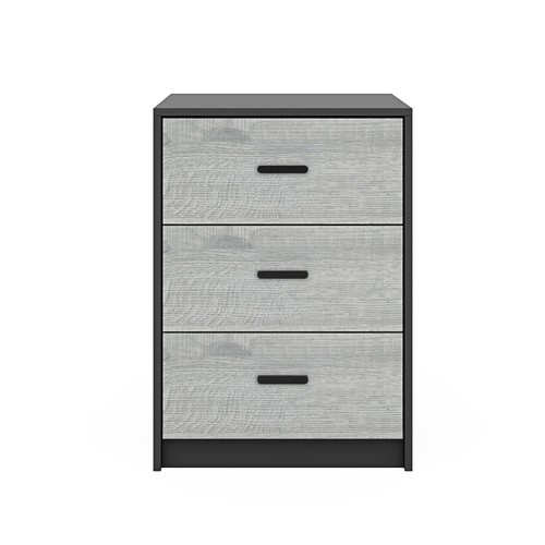 3 Drawer Wooden Bedroom Bedside Cabinet Furniture Storage Nightstand Side Table - Picture 67 of 130