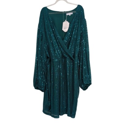 green sparkly christmas dress Girls Christmas Dress Party Easter Dress Green Sequin Birthday Princess Dress, Green / 4-5 Years (120cm)