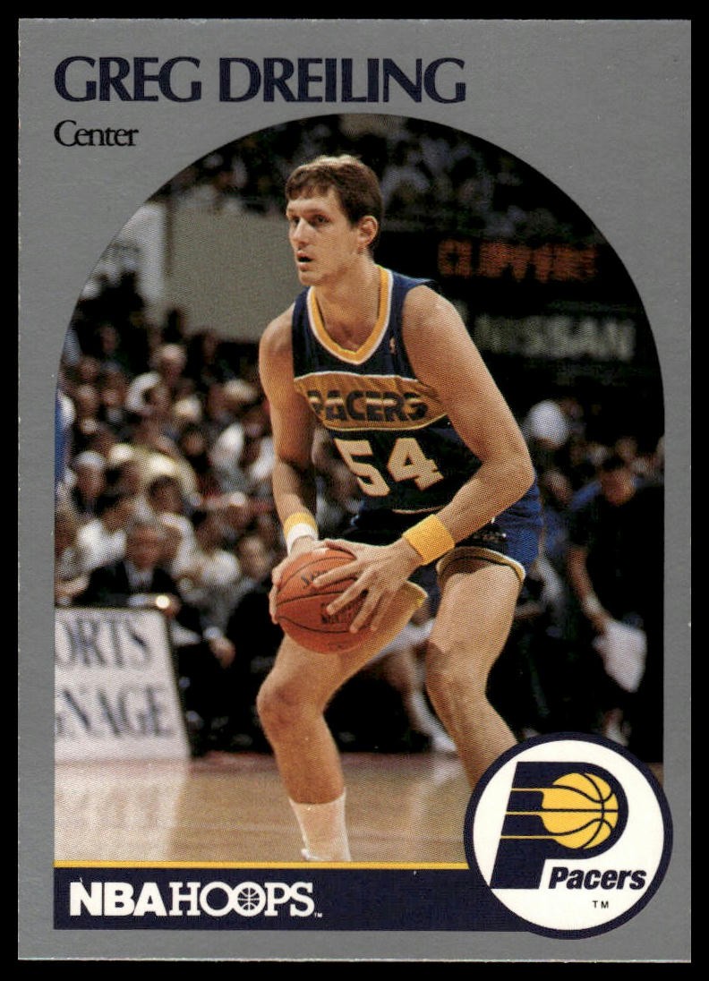 1990-91 Hoops #132 Greg Dreiling