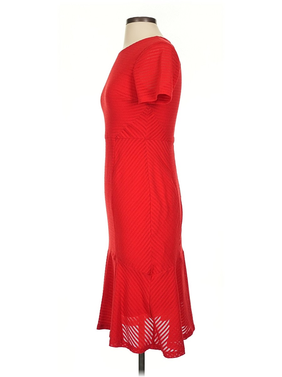 Hutch Women Red Cocktail Dress XS View 4