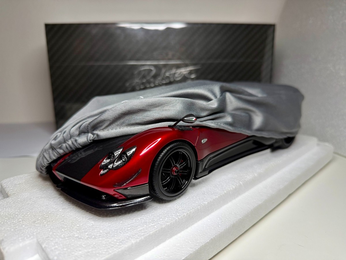 Almost Real 1/18 Scale Pagani Zonda Cinque Roadster 2009 Rosso