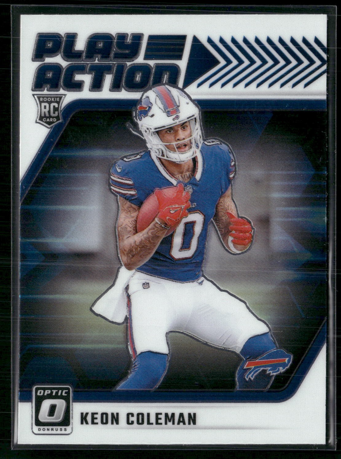 2024 Donruss Optic #5 Keon Coleman Play Action