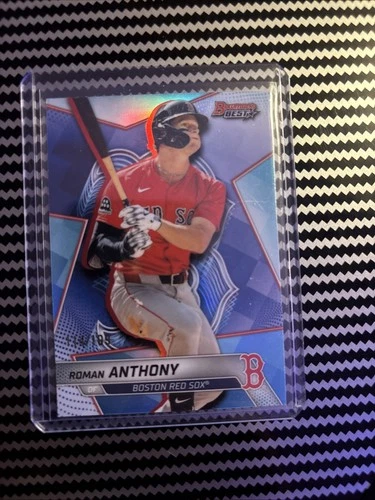2025 Bowman’s Best #TP-16 Roman Anthony Aqua Refractor #/199