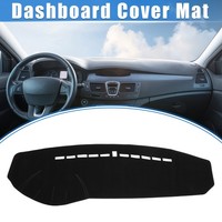 Dashboard Cover FüR Hyundai Sonata 2006-2008, Antirutsch Polyester Schwarz