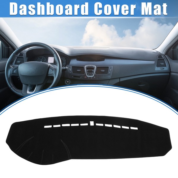 Dashboard Cover FüR Hyundai Sonata 2006-2008, Antirutsch Polyester Schwarz-image