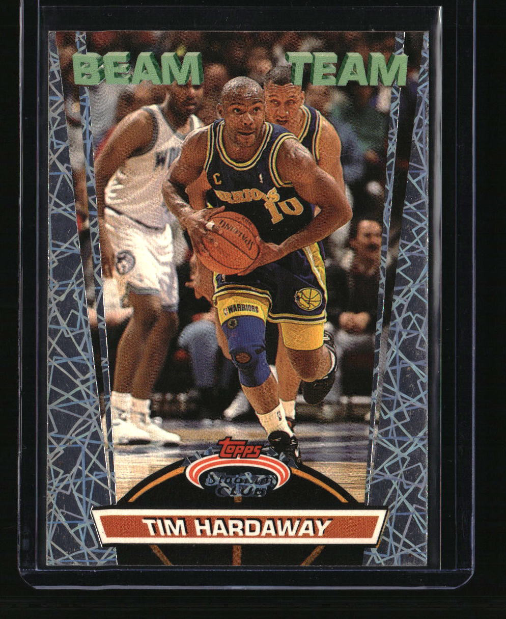 1992-93 Stadium Club #14 Tim Hardaway Beam Team