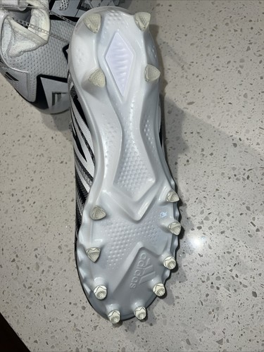 Scarpe da calcio Adidas Freak 23 in linea nere bianche nuove da uomo taglia 10,5 ID6868 - Foto 8 di 8