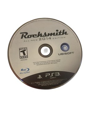 Rocksmith 2014 Edition PS3 Sony PlayStation 3 Ubisoft Tested Authentic Disc Only