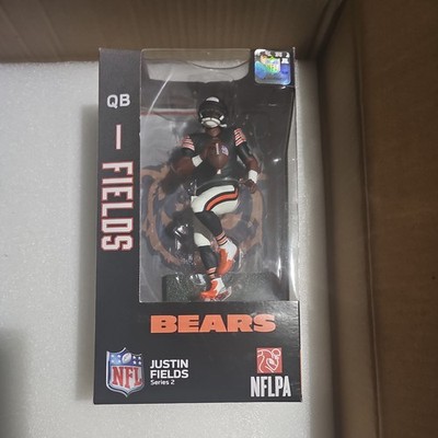 JUSTIN FIELDS ~  Chicago Bears ~ 6'' Figure Series 2 NFL Football Imports Dragon