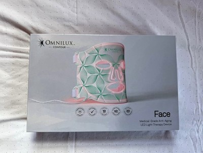 Omnilux Contour Face LED Light Therapy Mask NEW SEALED Anti-Aging MSRP 