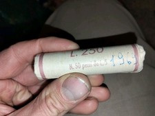 ITALIA ROTOLINO  5 LIRE DELFINO 1969 FDC Rotolino ORIGINALE raro Come Da Foto