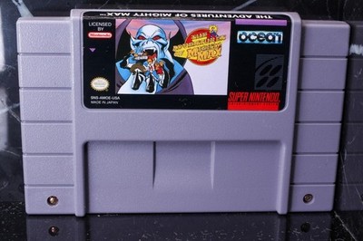 The Adventures of Mighty Max ( Super Nintendo SNES ) Authentic-Cleaned - Tested