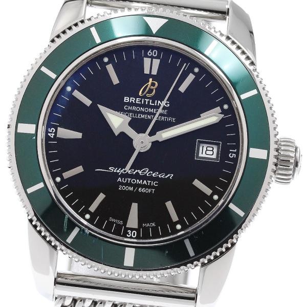 BREITLING SUPEROCEAN HERITAGE 42 A17321 42mm SS Black #C18121 image 7
