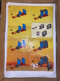 Vintage LEGO Castle: Dungeon Hunters (6042) Instruction manual included.