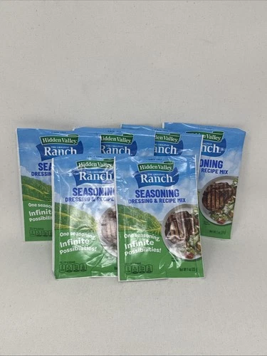 Hidden Valley Ranch Original Salad Dressing Mix 6 Packets - 1oz Packets