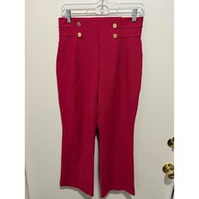 Michael Kors Ladies Crop Flare Pull On Pants Size small new 110