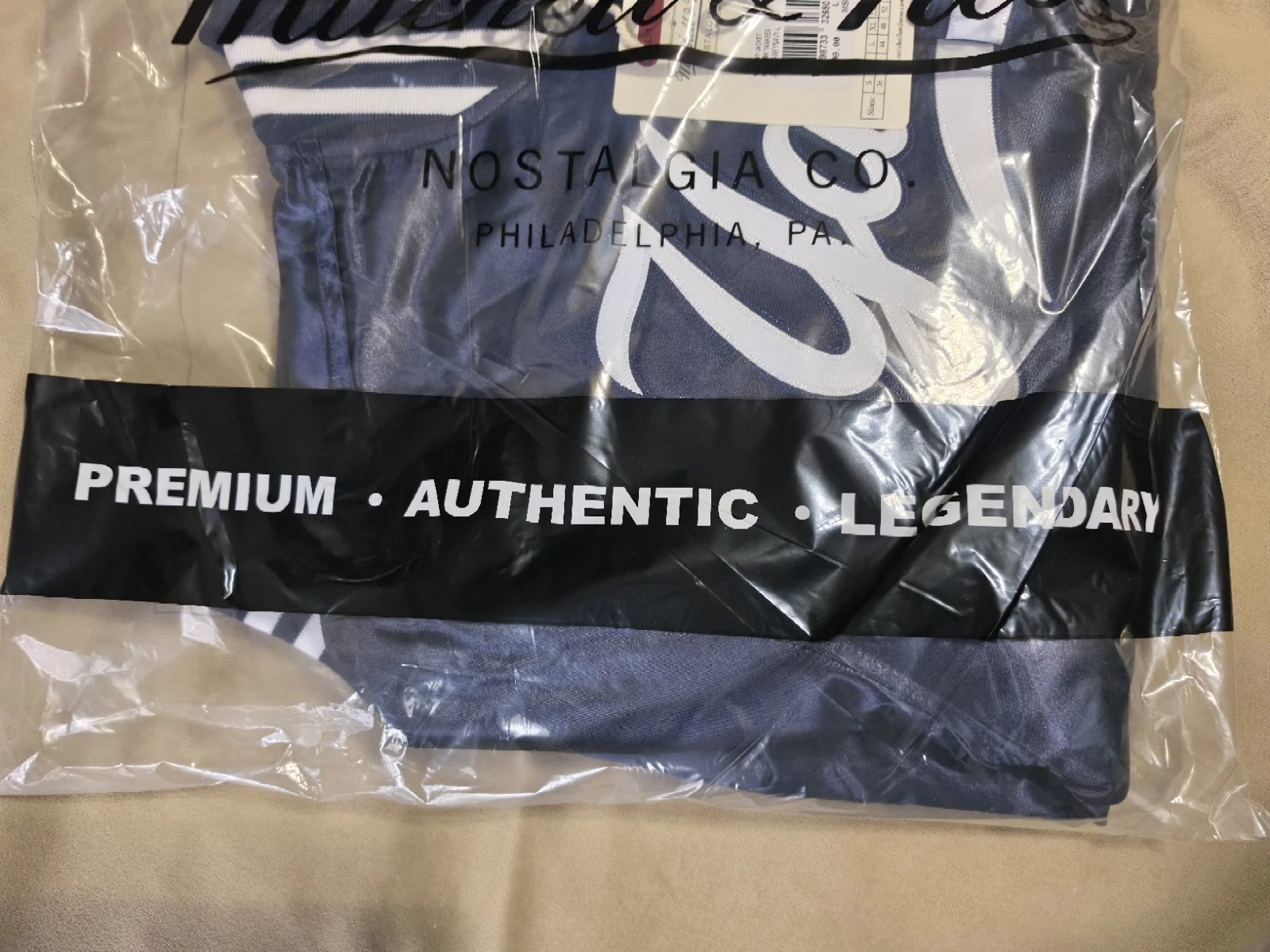 NEW YORK YANKEES MITCHELL & NESS 2000 SUBWAY SERIES JACKET SIZE XLARGE NEW TAGS! image 13