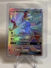 Pokémon TCG Mewtwo GX Secret Rare Shining Legends 76/73 Full Art Card
