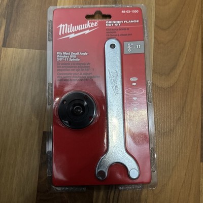 Milwaukee 48-03-1050 Grinder Flange Nut Kit for grinders with 5/8-11 spindle