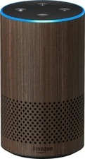 Amazon Echo 2nd Gen Smart Speaker Alexa Dolby Limited Edition Wood Walnut Finish