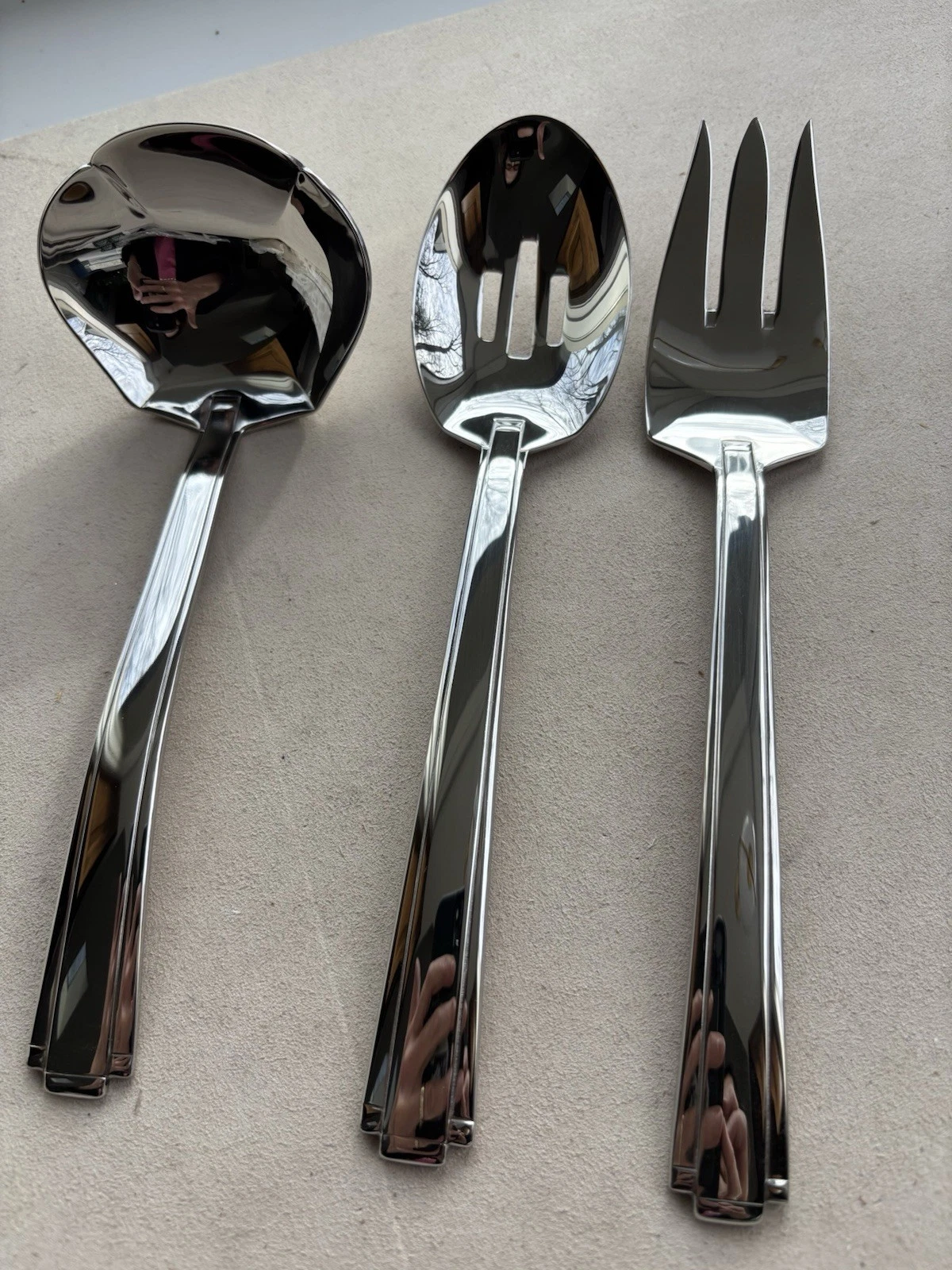 Oneida - ETAGE - lot of 3 serving pieces NEW