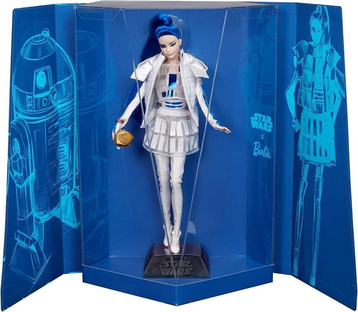 MINT Mattel 2019 Star Wars R2D2 X Barbie Limited Edition Doll