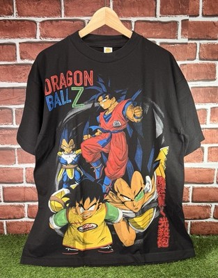 Dragon Ball Z Goku Raditz Piccolo Gohan Mega Print Your Daily Sins T-Shirt XL