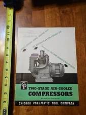CHICAGO PNEUMATIC TOOL COMPANY COMPRESSORS TWO STAGE AIR COOLED CATALOG