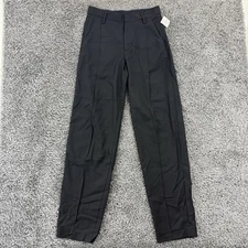 Kit & Ace Men's Wool Silk Cashmere Stretch Ross Pants Black Size 30 Pleated