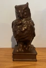 Single Brown Rookwood Owl Bookend 2004