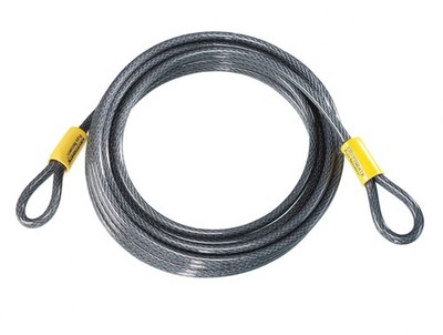 Kryptonite KryptoFlex 3010 Double Loop Security Cable 30ft Braided Steel 10mm