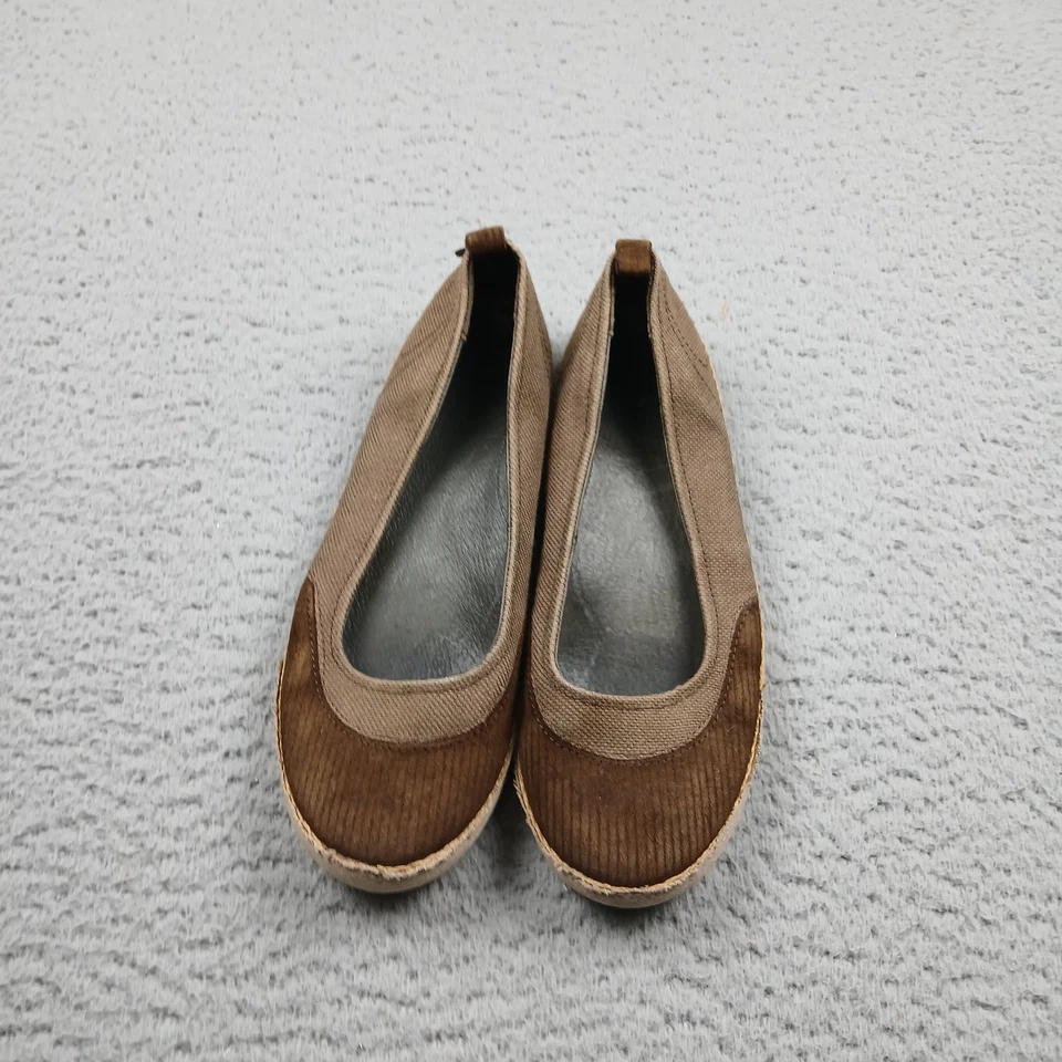 Женские балетки Patagonia 10 цвет коричневый с коноплей - Изображение 2 из 4