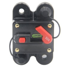 50 Amp Circuit Breaker, Fuse holder 50A Trolling Motor Auto Car Boat Bike Ste...