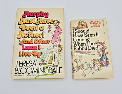 Teresa Bloomingdale Lot of 2; Humor I Should Have Seen It Coming/ Murphy