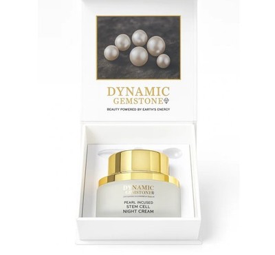 Dynamic Gemstone Pearl-Infused Stem Cell Night Cream  Sealed and In Box 1.7 Oz